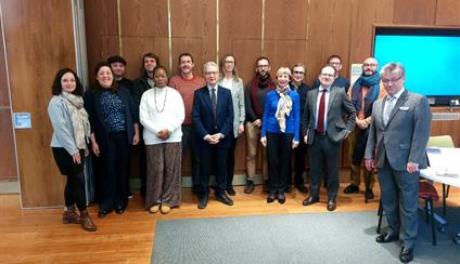 Visit to Newcastle University