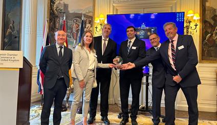 The Spanish Chamber of Commerce presents its annual award to INDRA