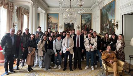 The University of Francisco de Vitoria visits the Embassy