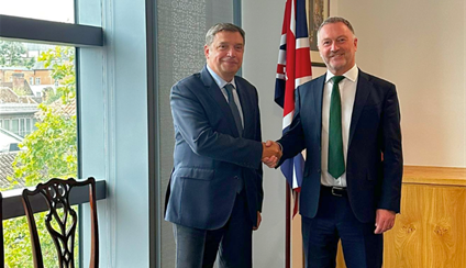 The Minister of Agriculture, Fisheries and Food visits London