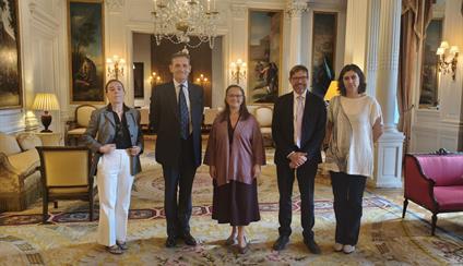 A meeting with Exeter College, a leading centre for Hispanic studies at the University of Oxford
