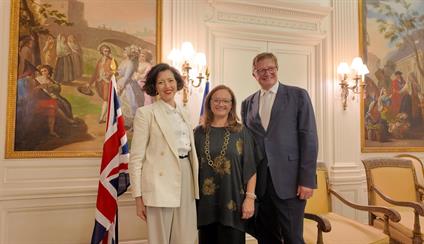 An evening with the Royal Ballet and Opera at the Embassy