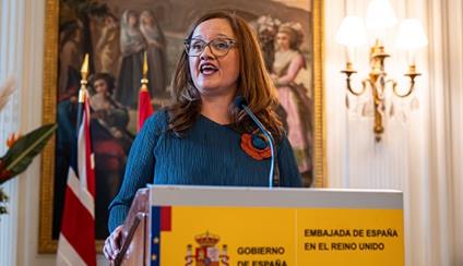 Discurso de embajadora de España en Reino Unido, Emma Aparici, por el Día Nacional de España