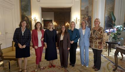 Encuentro con las embajadoras de la UE en Londres