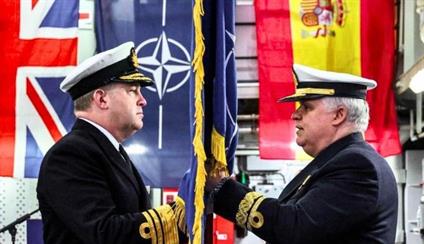 España cede al Reino Unido el mando de la Agrupación Naval Permanente 1 (SNMG-1) de la OTAN