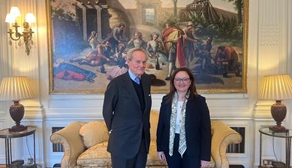 Reunión con el Duque de Wellington