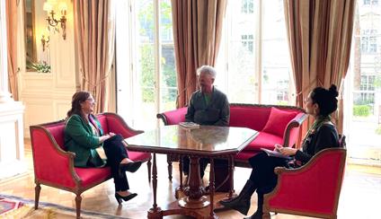 Reunión con la Asociación de Niños Vascos del ´37