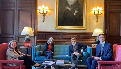 Meeting with the CEO of the Confederation of British Industries