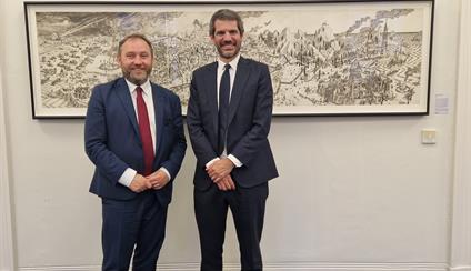 Ernest Urtasun visits London