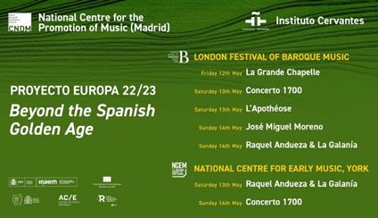 Spanish baroque music arrives in the UK