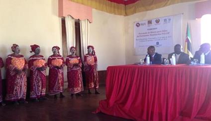 Inauguración del taller de “Prevención de riesgos para sitios del patrimonio mundial de los PALOP (Países Africanos de Lengua Oficial Portuguesa)” en Ilha de Moçambique