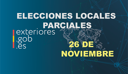 Elecciones locales parciales de 26 de noviembre de 2023