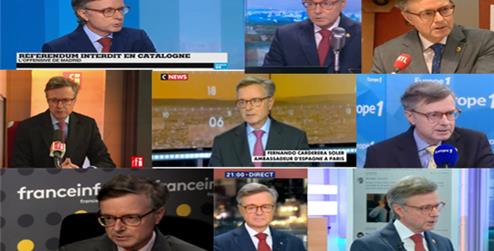 Embajador en prensa francesa