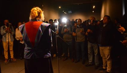La artista española Marina Vargas presenta en Cuenca la exposición “La figura compleja del Rey”
