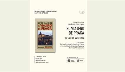 Conmemoración de los 30 años de El viajero de Praga en el Museo Casa del Alabado