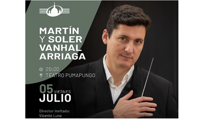 Maestro español Vicente Luna, director invitado concierto OSC