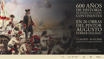 Exposición “600 años de historia de España en cuatro continentes en 20 obras" del pintor Augusto Ferrer-Dalmau