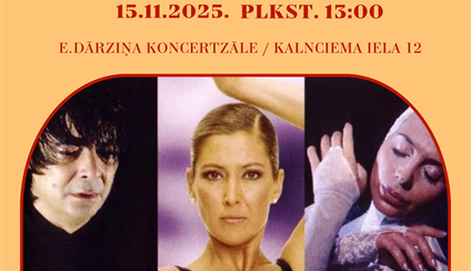 Proyección de la película “Iberia” en la Escuela de Ballet de Riga, el 15 de noviembre a las 13:00