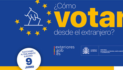 ELECCIONES AL PARLAMENTO EUROPEO DE 9 DE JUNIO DE 2024