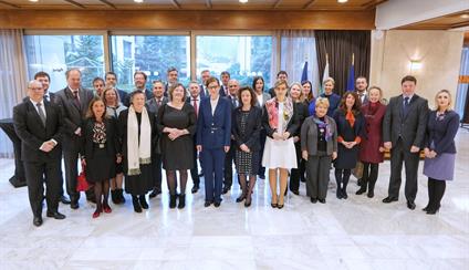 Desayuno de trabajo con la Ministra de Asuntos Exteriores