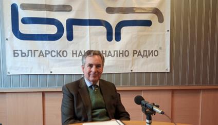 Entrevista del Embajador Alejandro Polanco para la Radio Nacional de Bulgaria