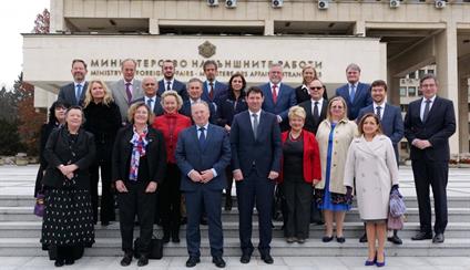 Reunión Embajadores UE en el MAE