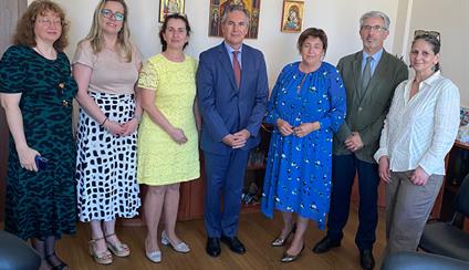 Visita al Colegio nº 2 "Emilian Stanev"