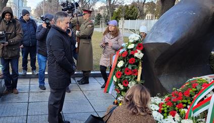Ceremonia en homenaje al Día de la Salvación de los Judíos Búlgaros