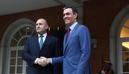 Reunión entre el Jefe del Gobierno y el Presidente de la República de Bulgaria