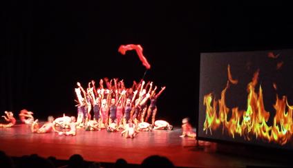 Espectáculo del Centro cultural “Estrella”