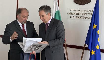 Reunión con el Ministro de Cultura