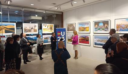 Inauguración de la exposición fotográfica "España, más cerca"