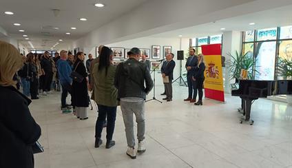 Inauguración de la exposición "España y Bulgaria. Juntas en la Unión Europea"
