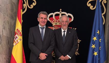 Reunión con el Presidente del Tribunal Constitucional español