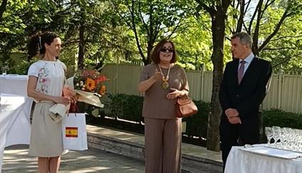 Despedida de la directora del Instituto Cervantes Sofia