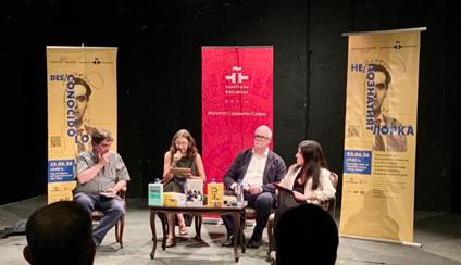 Visita del director del Instituto Cervantes y presentación de la traducción del ensayo “Lenguaje del Drama”