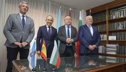 César Aja ya ejerce como cónsul honorario de Bulgaria en Galicia