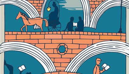 Inauguración de la "Noche de la literatura"