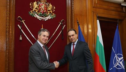 Reunión del Embajador Polanco con el Ministro de Defensa Zakov