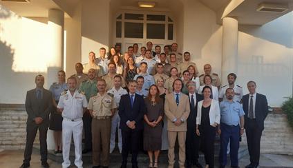 Visita de delegación del XXIII Curso de Estado Mayor de las Fuerzas Armadas