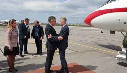 Visita del Ministro del Interior