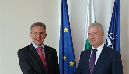 Visita al Viceministro de Asuntos Exteriores Kondov