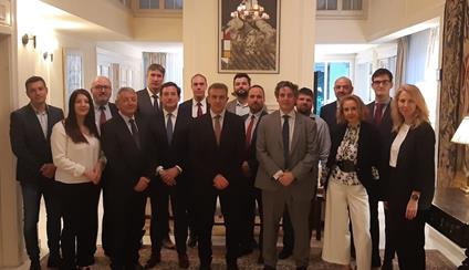 Reunión con empresas españolas presentes en Bulgaria