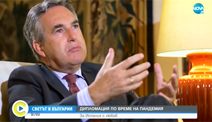 Entrevista del Embajador en Nova TV