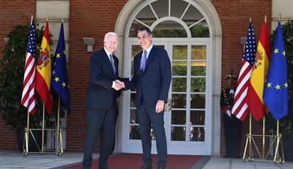 Presidents Sánchez and Biden agree for Spain and the US to renew and update their strategic relationship