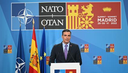 President Sánchez underlines the results of a historic Summit: an Atlantic Alliance and its partners united in the face of global threats