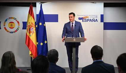 President Sánchez reaffirms that the EU-27 remain united and firm vis-à-vis Russian aggression against Ukraine