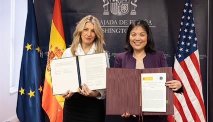 Visit of the Second Vice-President and Minister of Labor and Social Economy Yolanda Díaz to the United States