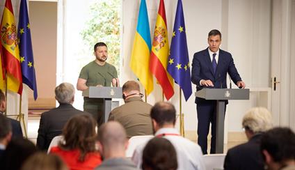 Spain and Ukraine sign bilateral security agreement: “Defense, security, peace, and reconstruction are our priorities”.