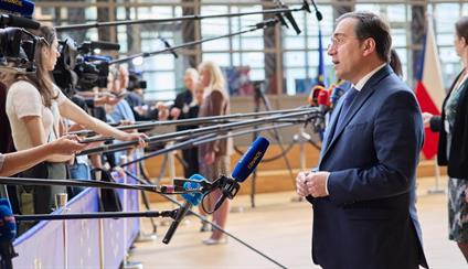 José Manuel Albares interviene en el Consejo de Asuntos Exteriores